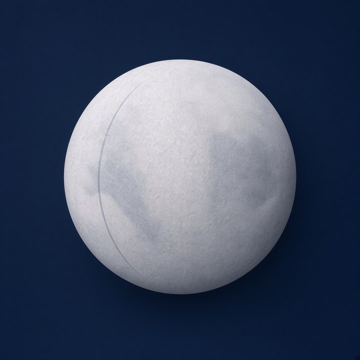 The Mothball icon: a white mothball with faint markings that read as continents.